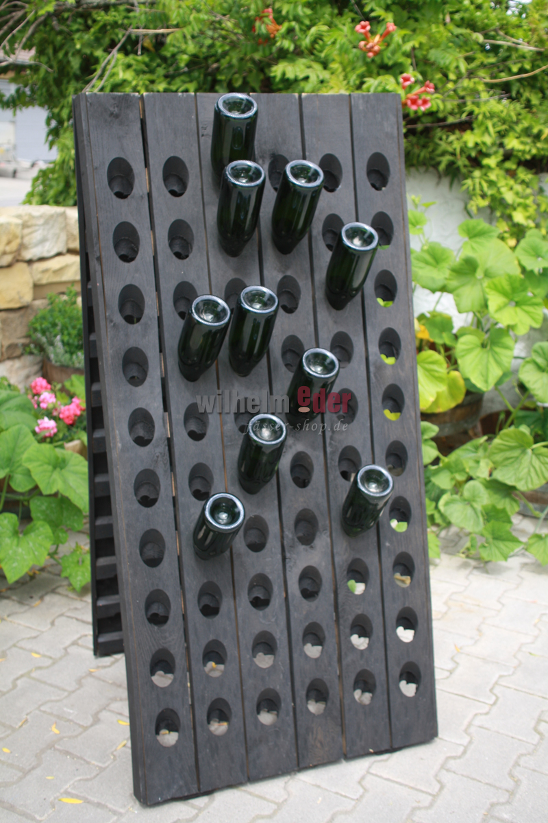 Champagne Rack - 120 bottles - black