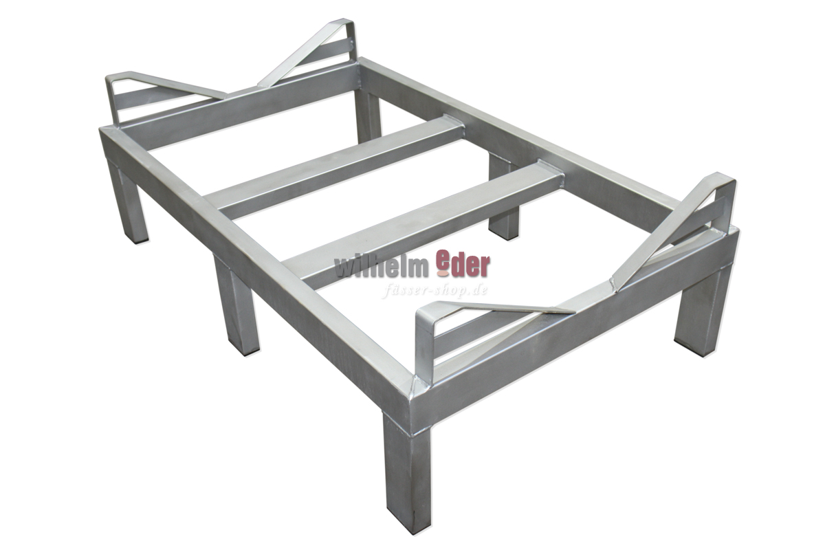 Fasslager_fuer_Moselfouder_1000l_Bodenstueck_1_2 Stainless steel rack for one 1000 l Mosel fouder - bottom
