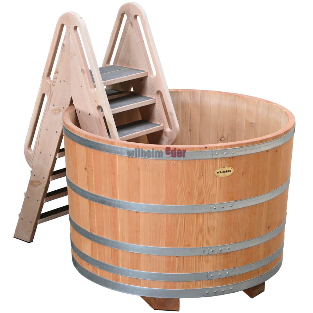 badebottich_1800l_rund_mit_leiter_1 Bath tub 1800 l - 4500 l round
