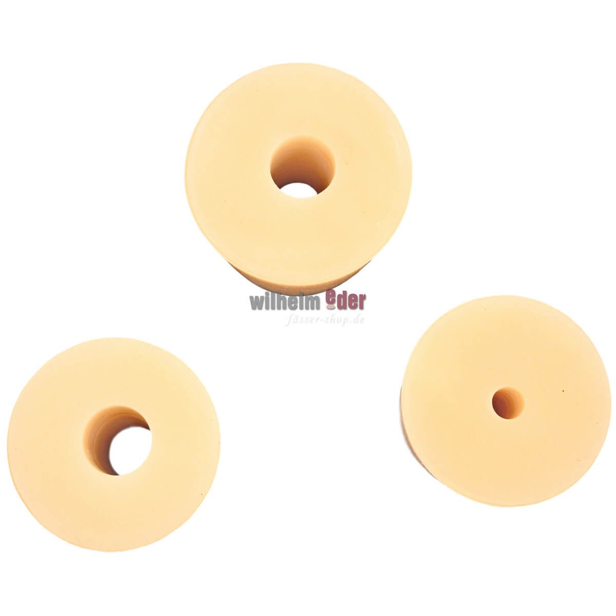 Silicone Bung C 16 with drill hole Ø 17 mm Silicone Bung C 16 with drill hole Ø 17 mm