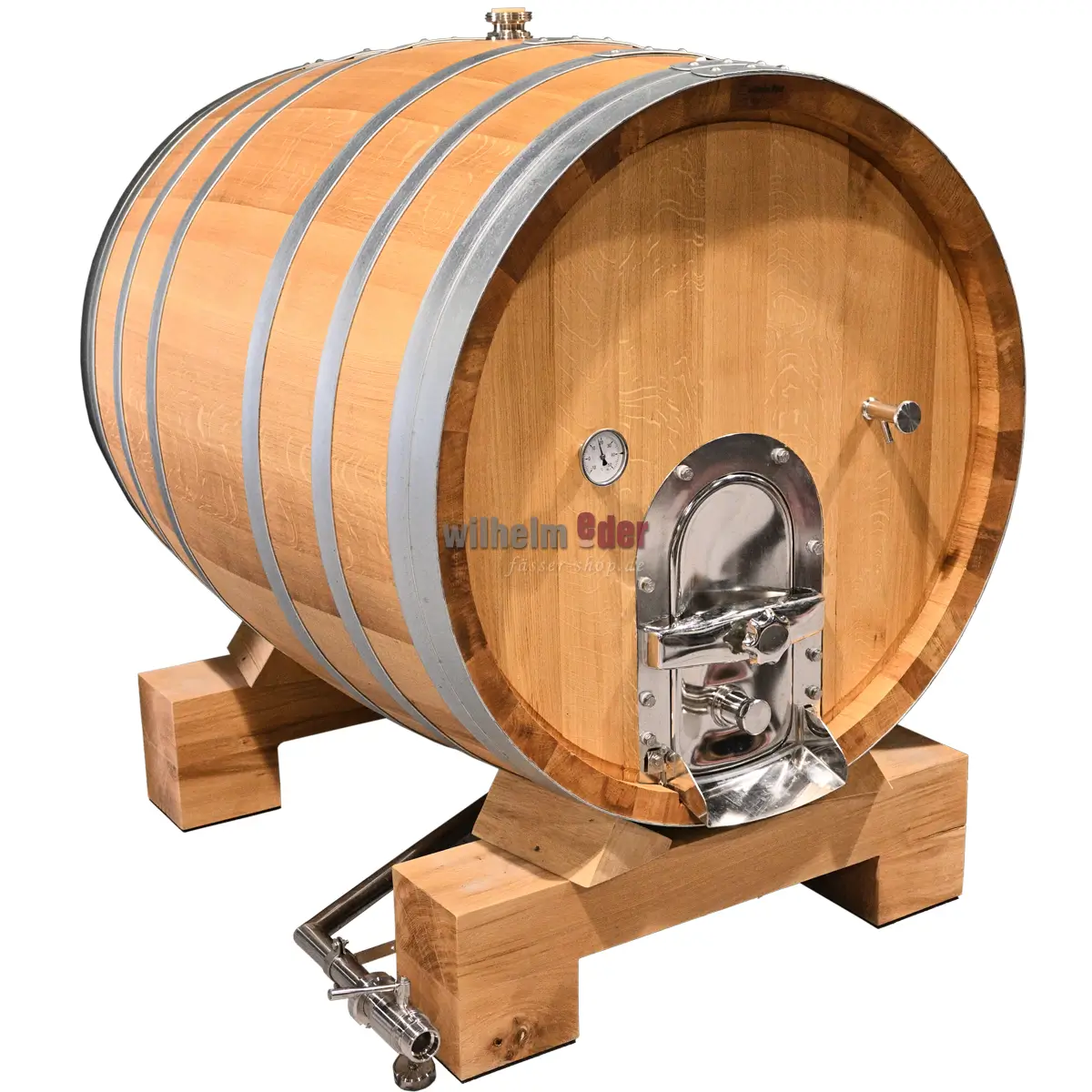 EDER - FassStolz® 1000 l round - German Oak