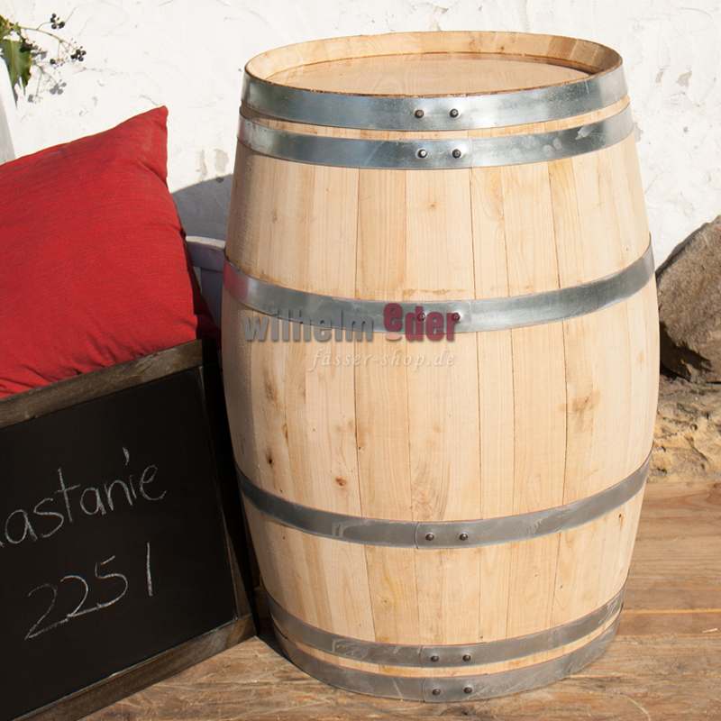 kastanie_deko_1_q Decoration barrel chestnut 225 l