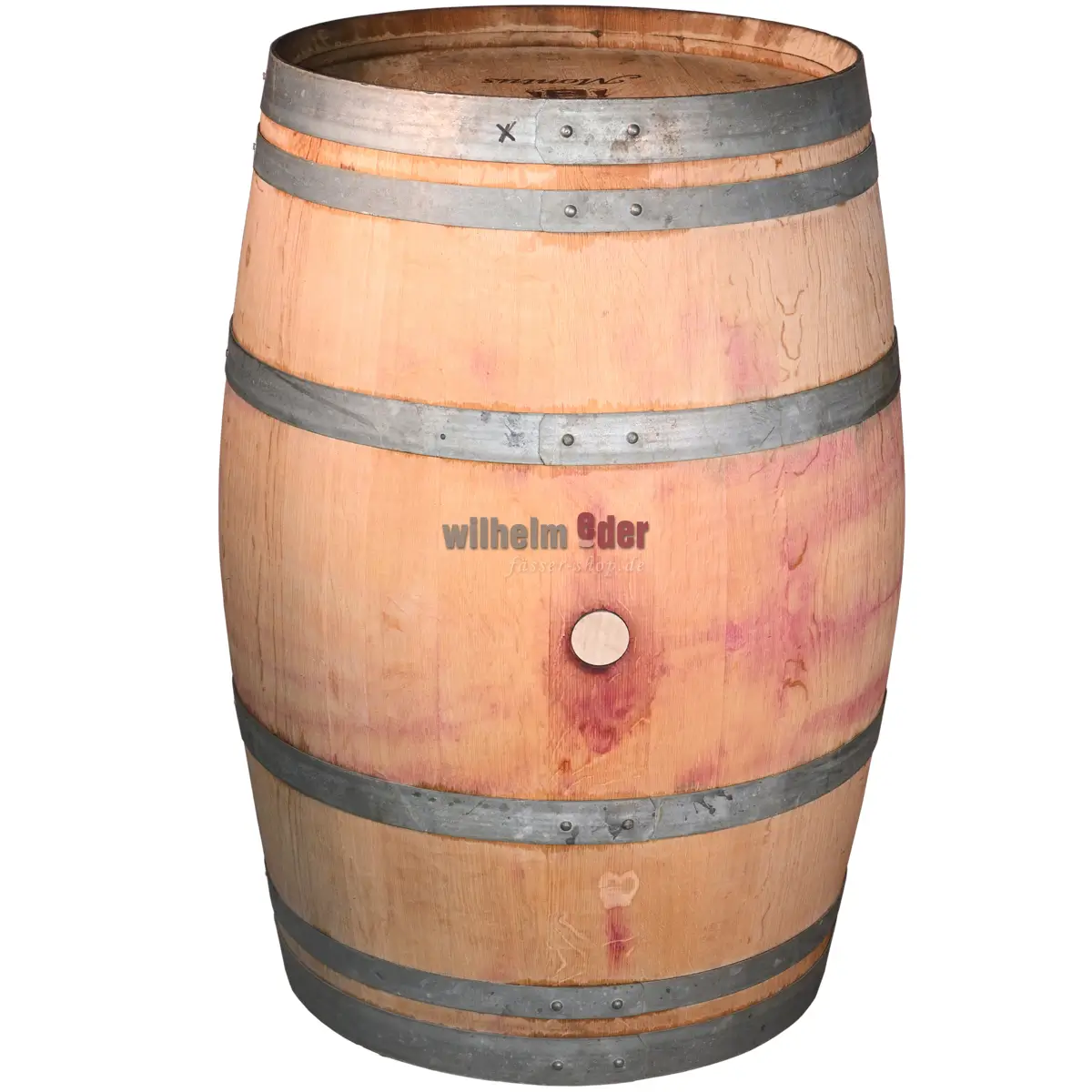 dekofass_exklusiv_225l_jan_2024 Decoration barrel 225 l - exclusiv, hoops galvanized