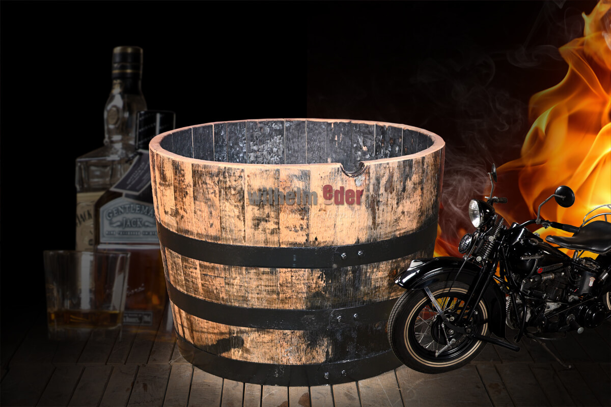 blumenkuebel_jackdaniels_1 Flowerpot - original Jack Daniel's barrel