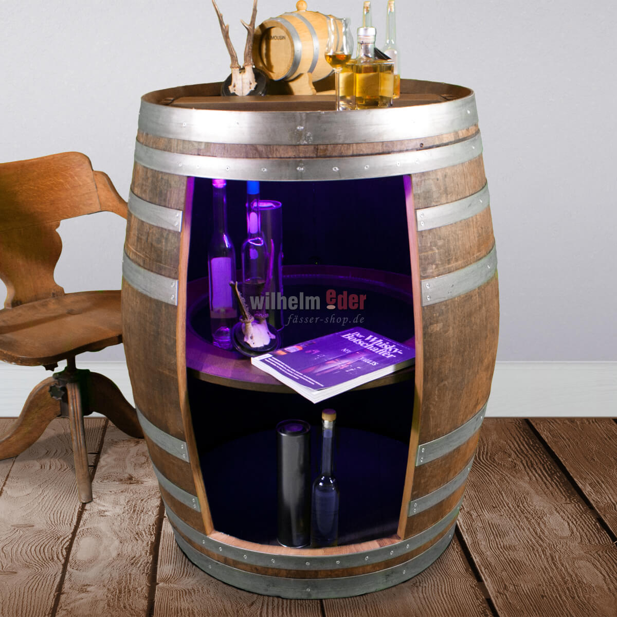 cognac_regalfass_1_2 Shelf Barrel made of used Cognac Barrel 500 l