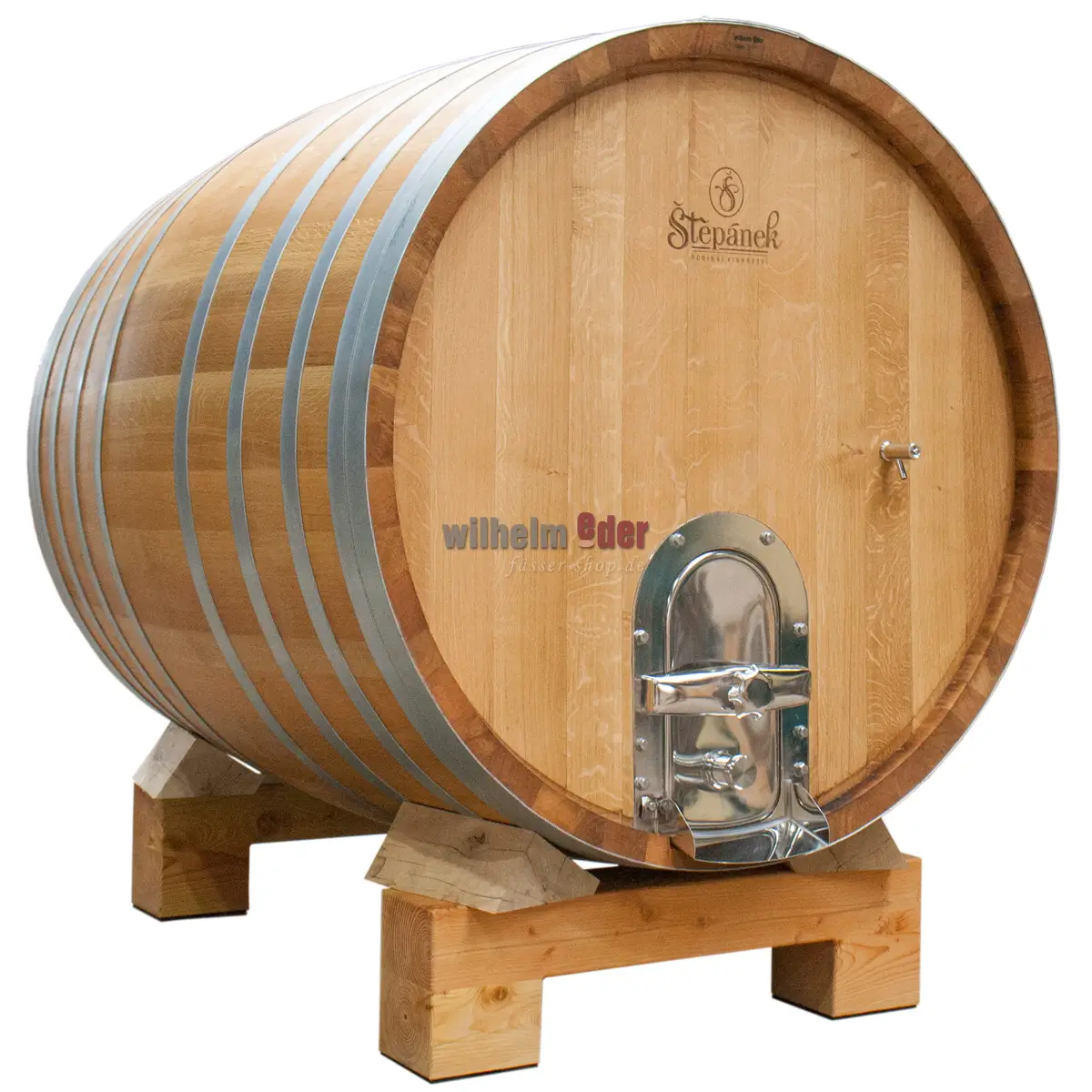 EDER - FassStolz® 2000 l round - German oak