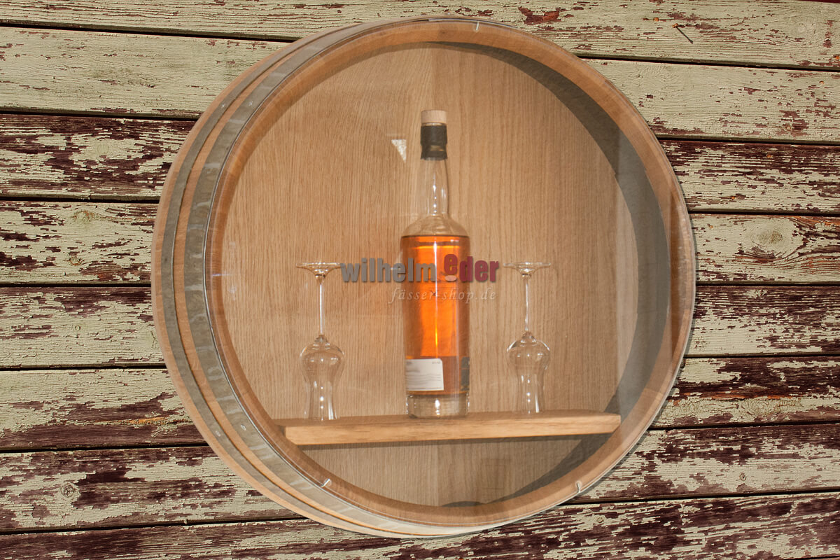 fasskopfregal_1 Barrel head shelf