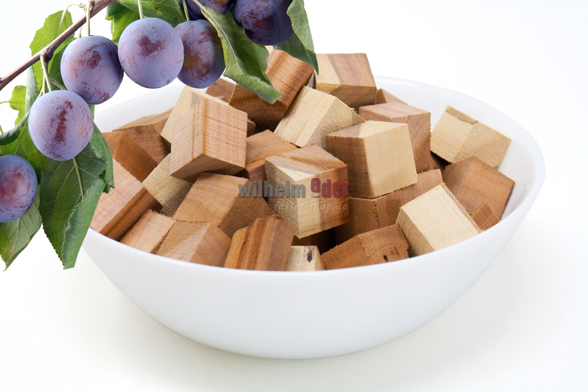 Plum tree cubes