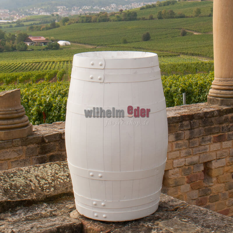 Deko_Kastanie_weiss_5_q Decoration barrel chestnut - white